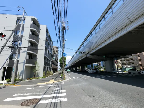 前面道路