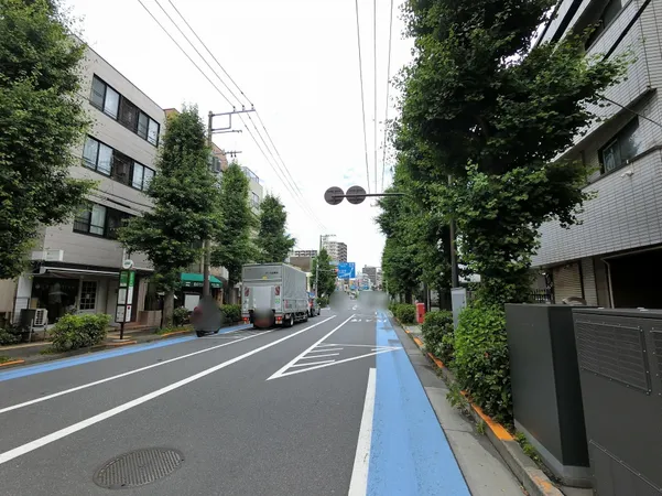 前面道路