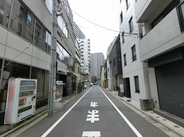 前面道路