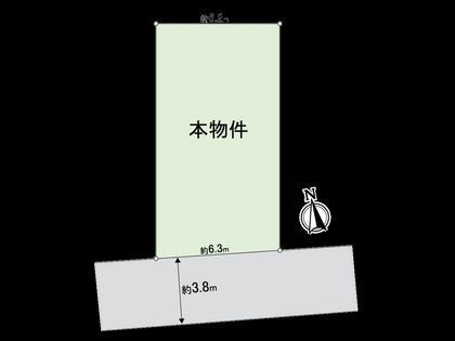 【守口市佐太中町6丁目】 区画図