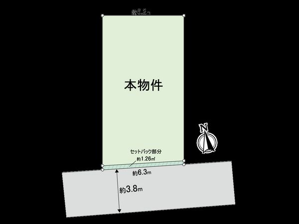 【守口市佐太中町6丁目】 区画図