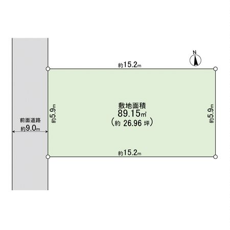 大阪府大阪市都島区都島本通5丁目 区画図