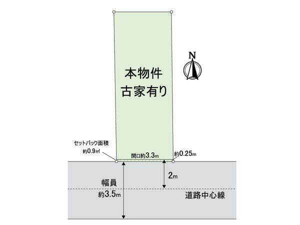 都島区都島本通2丁目 区画図 都島区都島本通2丁目 区画図