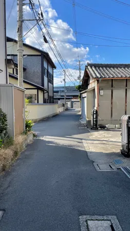 前面道路