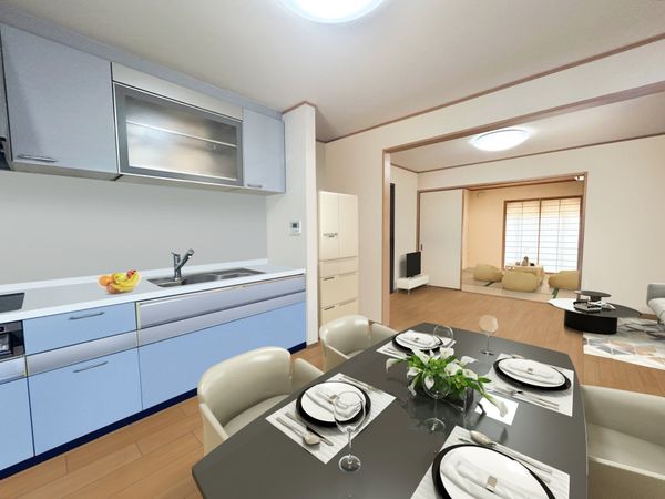 門真市柳田町 戸建 リビング