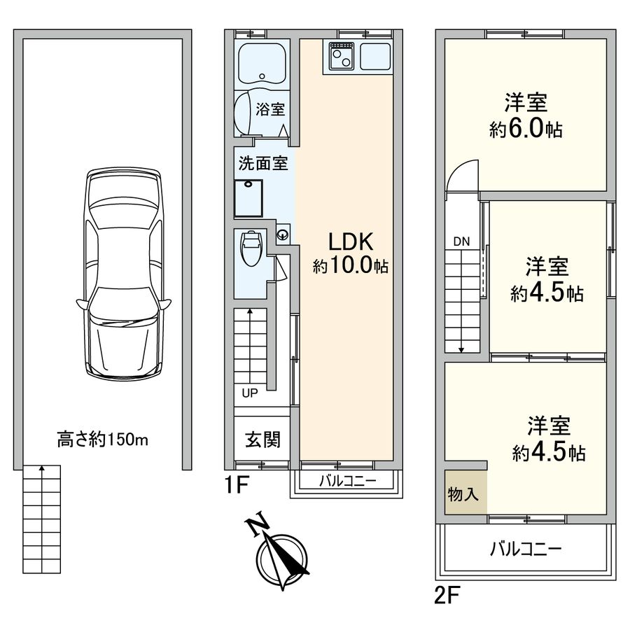 間取図(平面図)