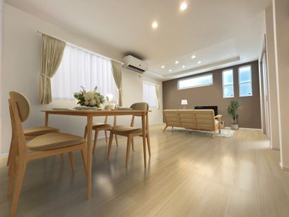 門真市大橋町 中古戸建 リビング