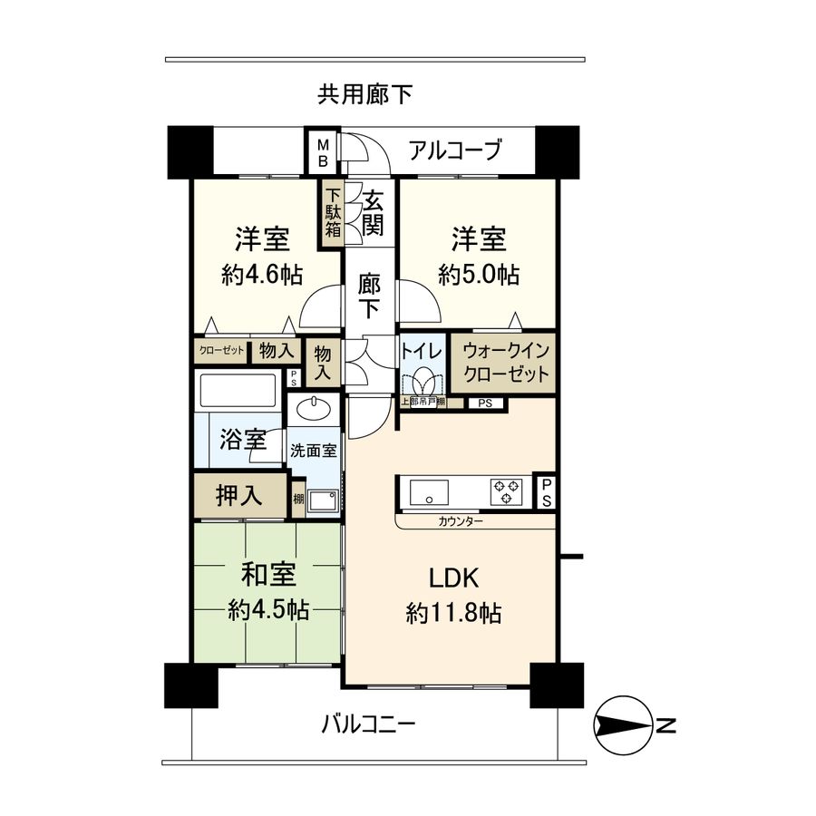 間取図(平面図)