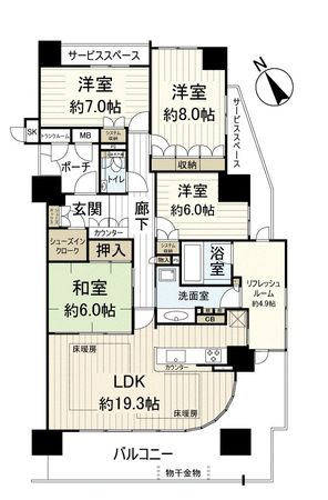 間取図(平面図)