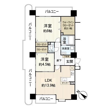間取図(平面図)