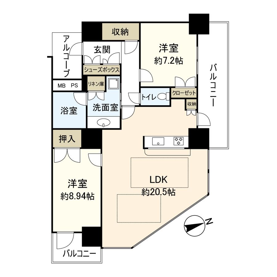 間取図(平面図)