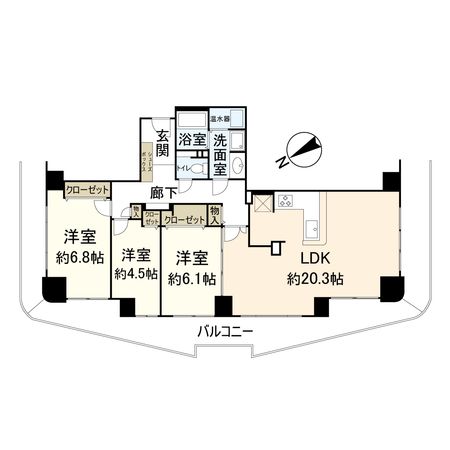 間取図(平面図)