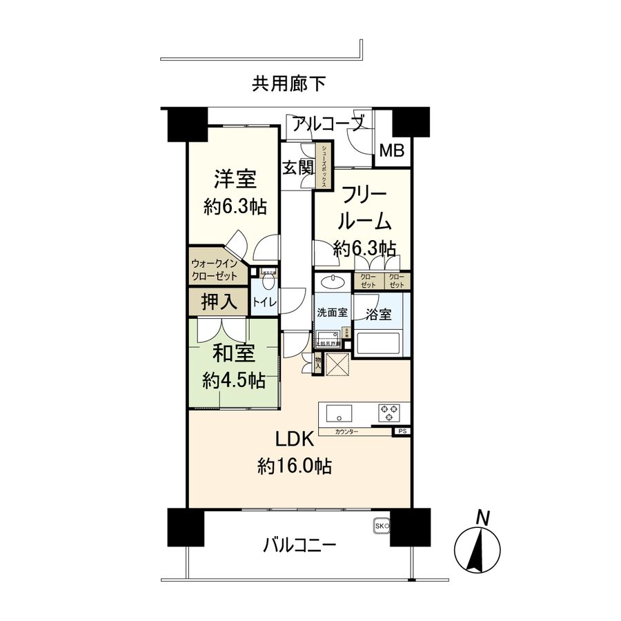 間取図(平面図)