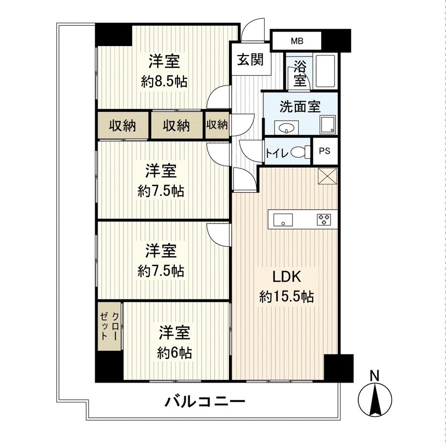 間取図(平面図)