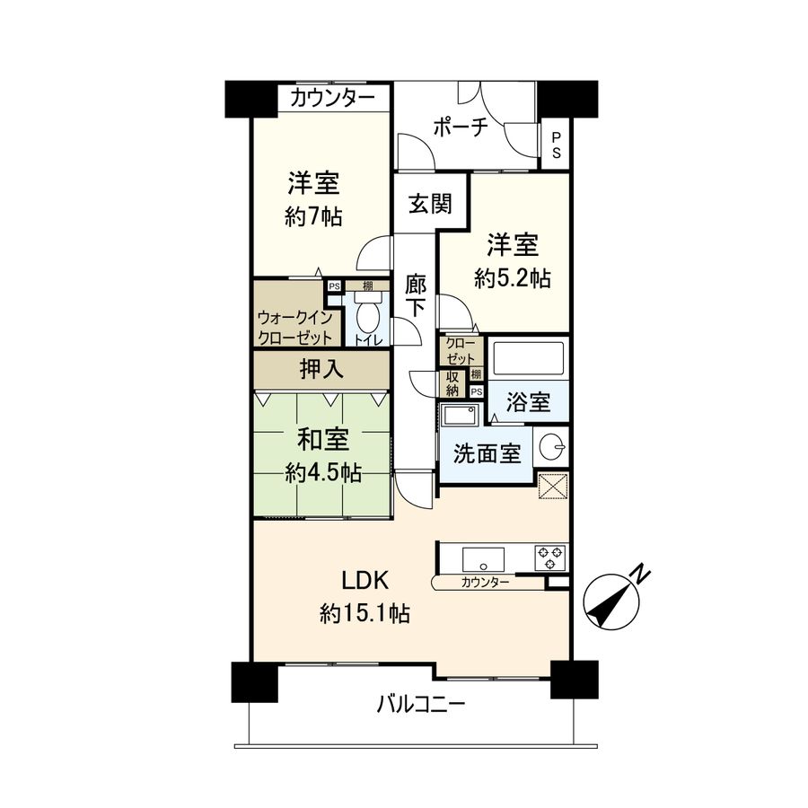 間取図(平面図)