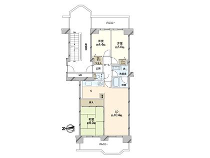 間取図(平面図)
