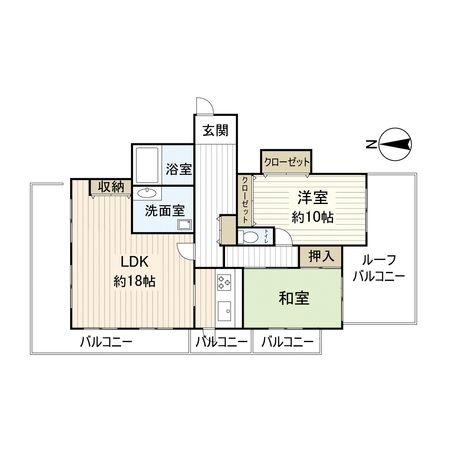 間取図(平面図)