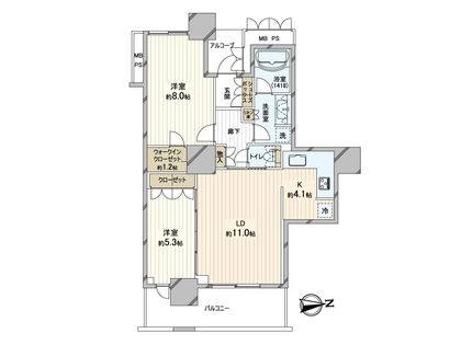 セントプレイスタワー 間取図(平面図)