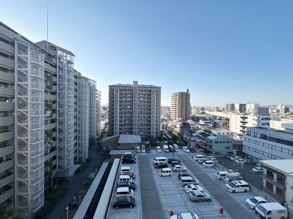 クローバーハイツ森小路1号棟 眺望