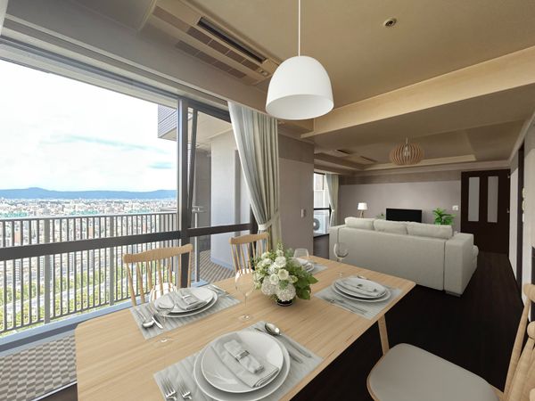 ローレルスクエア都島 プライムタワー リビング ローレルスクエア都島 プライムタワー リビング