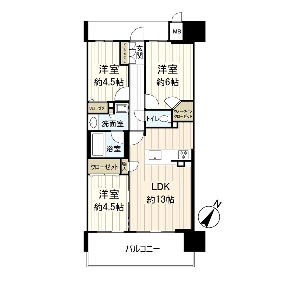プレサンスロジェ都島本通EAST 間取図(平面図) 間取図(平面図)