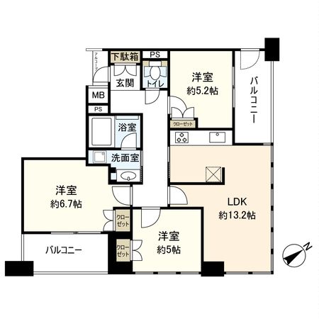 間取図(平面図)
