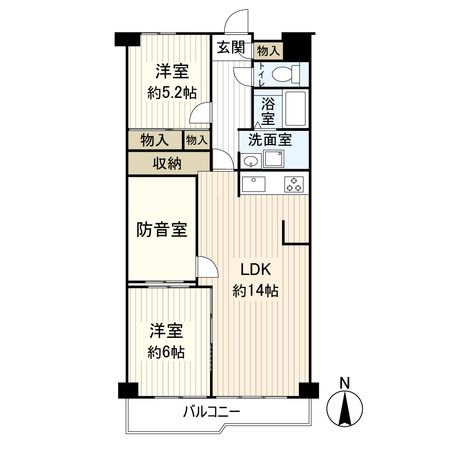 守口スカイハイツ 間取図(平面図) 守口スカイハイツ 間取図(平面図)