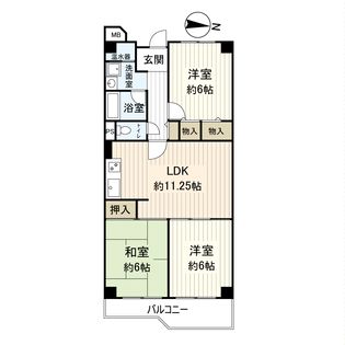 間取図(平面図)