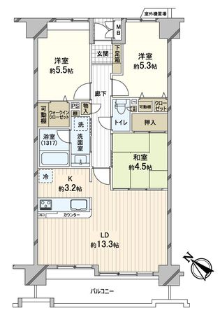 間取図(平面図)
