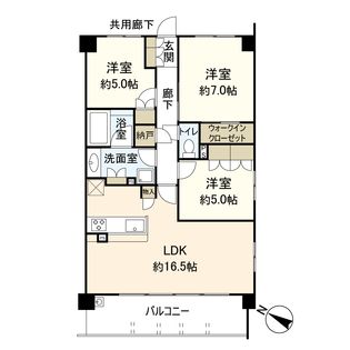 ヴェリテ大日ミライズ 間取図(平面図)