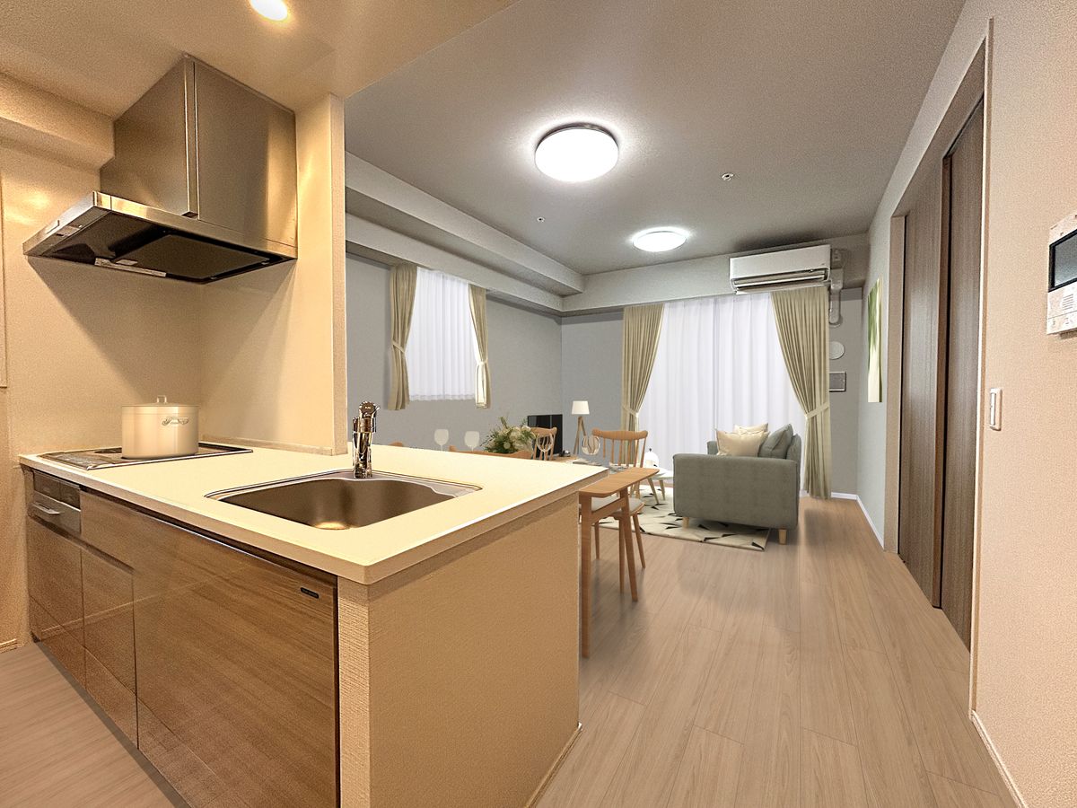 サンミット大日 リビング リビング