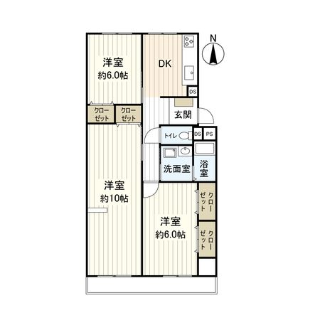 大宮第4コーポA棟 間取図(平面図) 間取図(平面図)