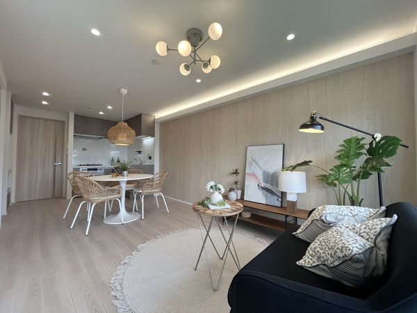 淀川パークハウス 4号棟 リビング