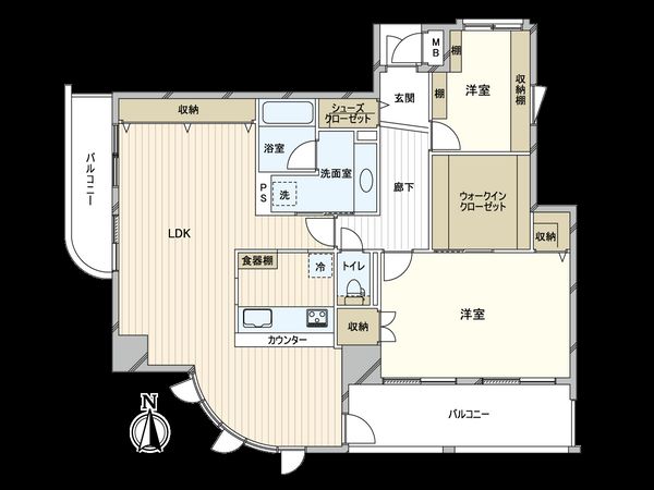 ベルシャトゥ都島友渕町 Ⅱ番館