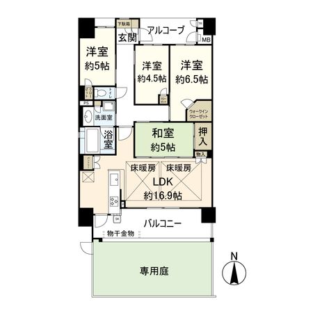 ブランズシティ都島友渕町 間取図(平面図) ブランズシティ都島友渕町 間取図(平面図)
