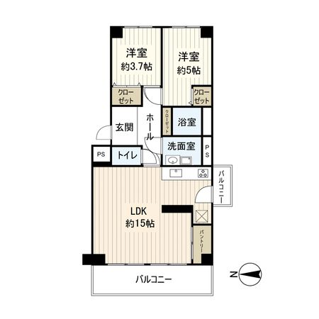 エバーグリーン門真 間取図(平面図)