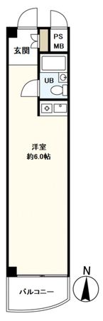朝日プラザ都島2 間取図(平面図) 間取図(平面図)