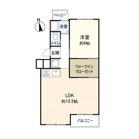 都島コーポ 間取図(平面図) 都島コーポ 間取図(平面図)