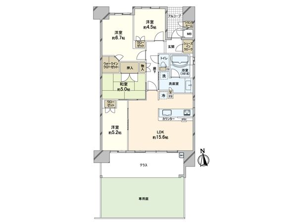 ブランズシティ都島友渕町 間取図(平面図) ブランズシティ都島友渕町 間取図(平面図)