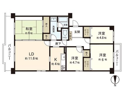 間取図(平面図)