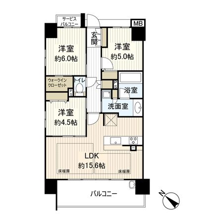 プレサンスロジェ都島レジデンス 間取図(平面図) プレサンスロジェ都島レジデンス 間取図(平面図)