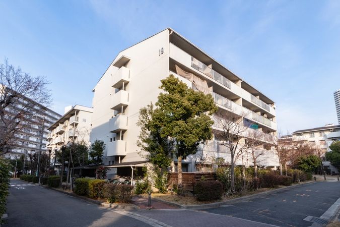 リバーサイドともぶち第一住宅第19号棟 外観 リバーサイドともぶち第一住宅第19号棟 外観