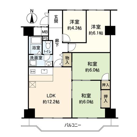 間取図(平面図)
