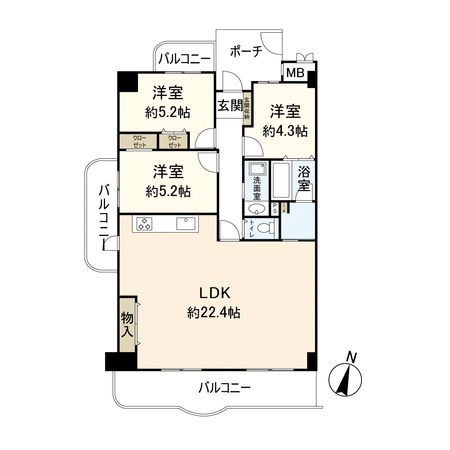 間取図(平面図)