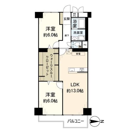 間取図(平面図)