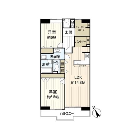 都島リバーシティ 21号棟 間取図(平面図) 間取図(平面図)