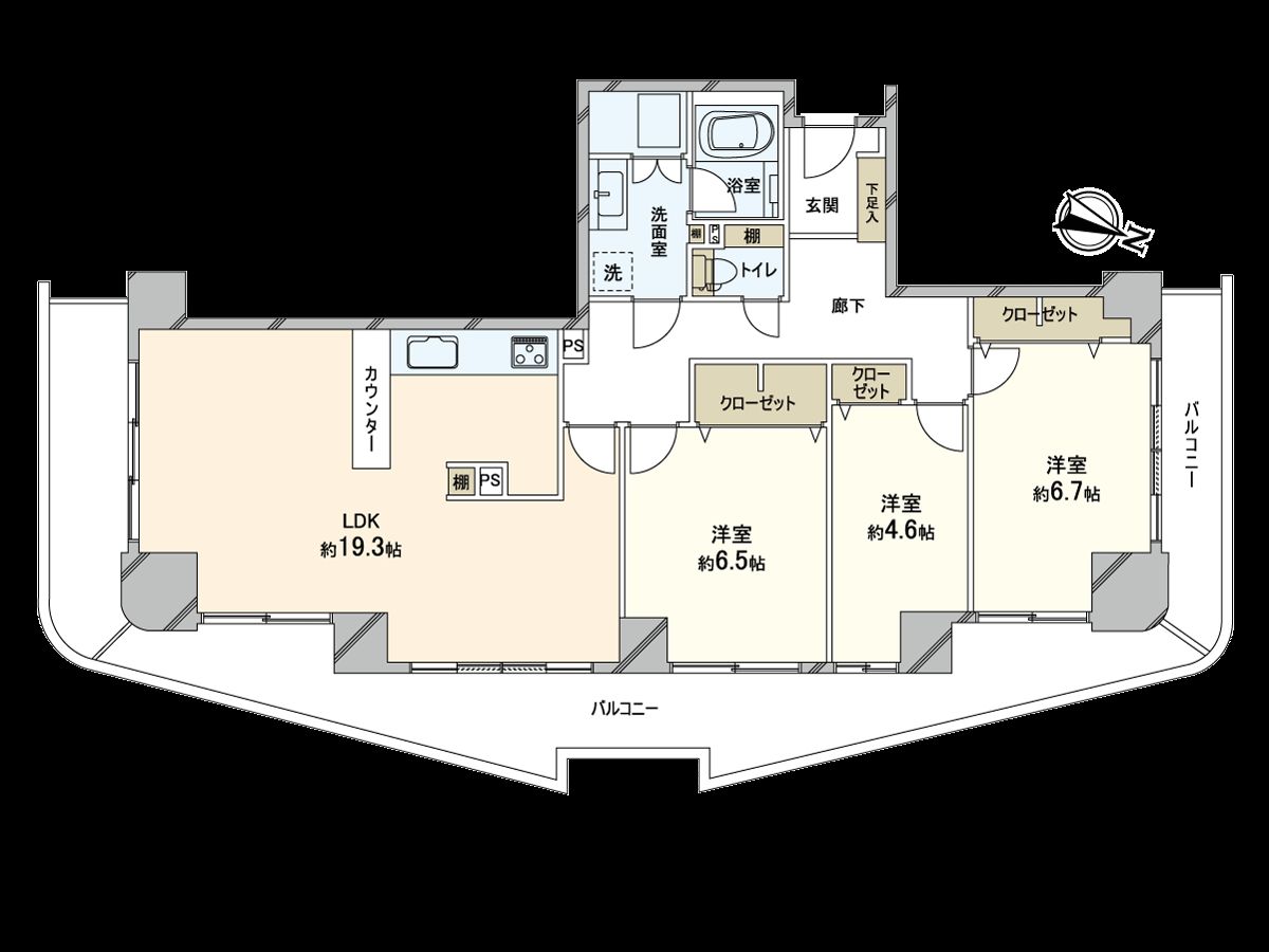 間取図(平面図)