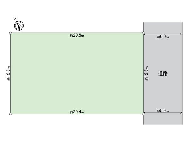 春日井市押沢台6丁目 区画図 春日井市押沢台6丁目 区画図