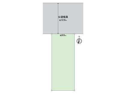 春日井市朝宮町1丁目 区画図
