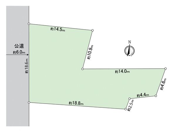 春日井市如意申町4丁目 区画図 春日井市如意申町4丁目 区画図